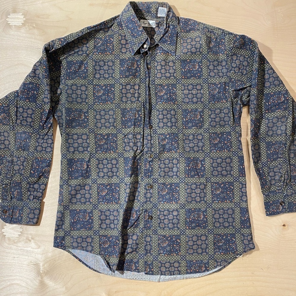 Vintage Bugle Boy Button Up Shirt Large (AX)